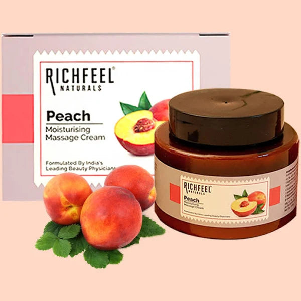 Richfeel Peach Moisturizing Massage Cream