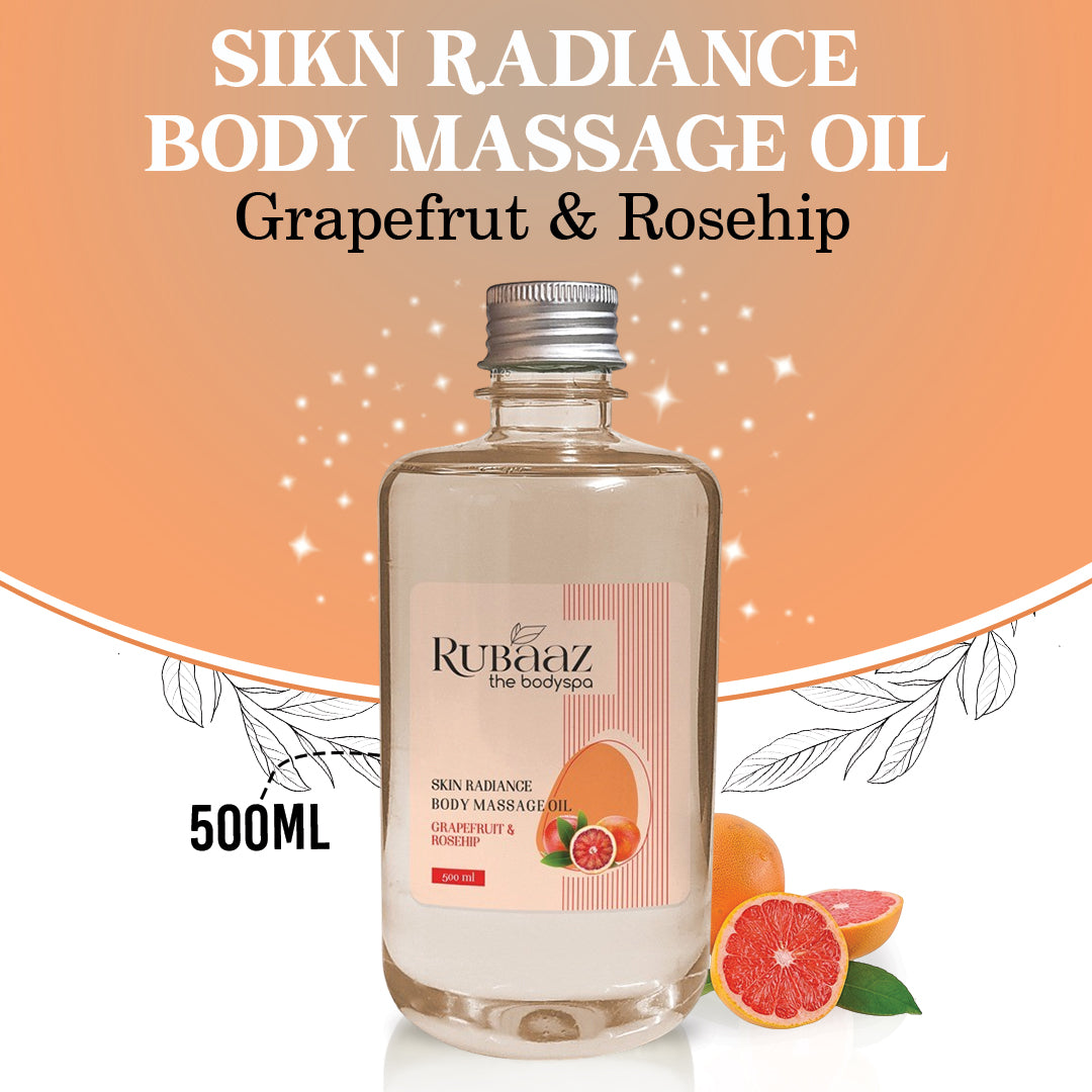 RUBAAZ Skin Radiance Body Massage Oil