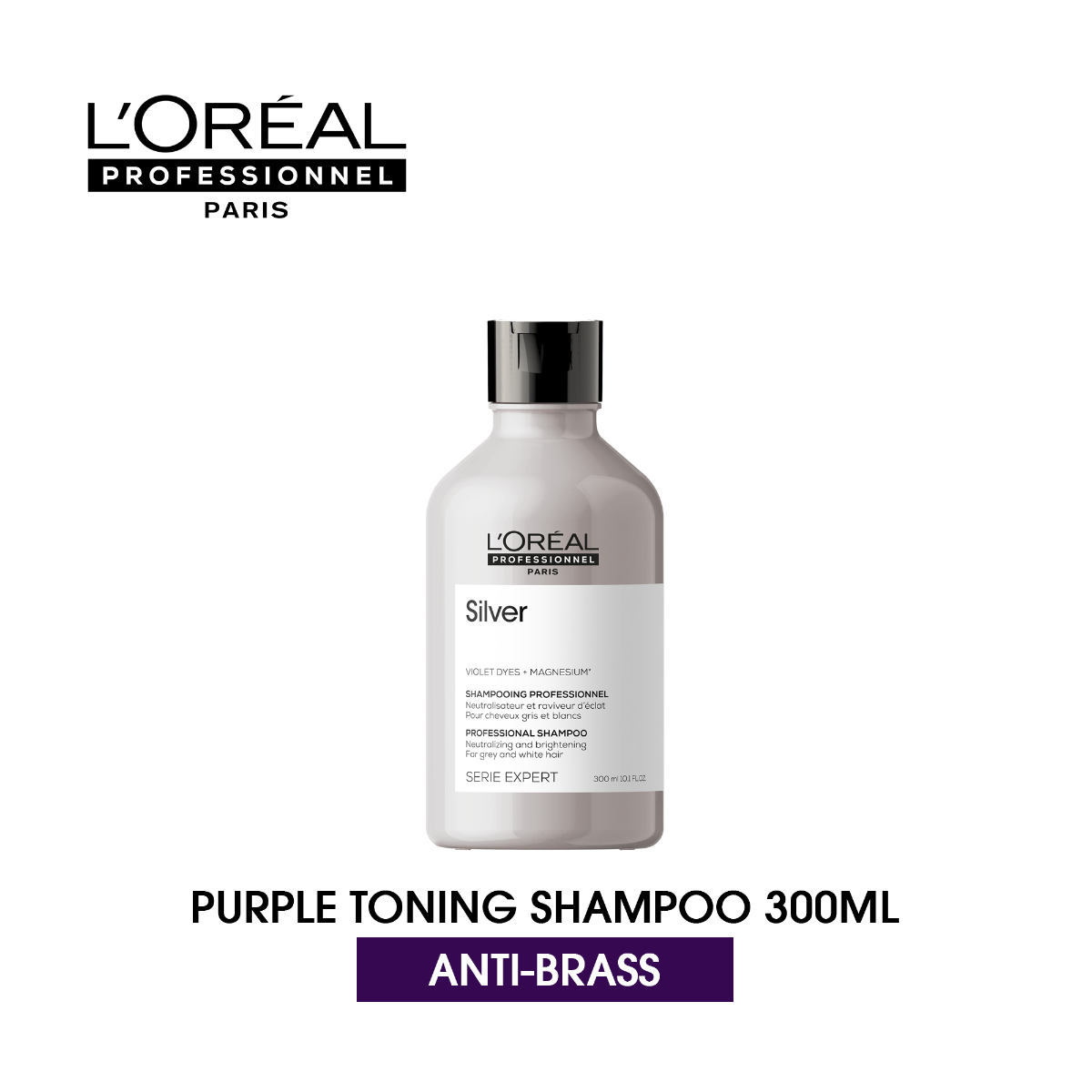 L'Oreal Professionnel Serie Expert Silver Shampoo (300ml)