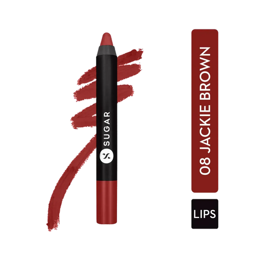 Sugar Matte As Hell Crayon Lipstick - 08 Jackie Brown
