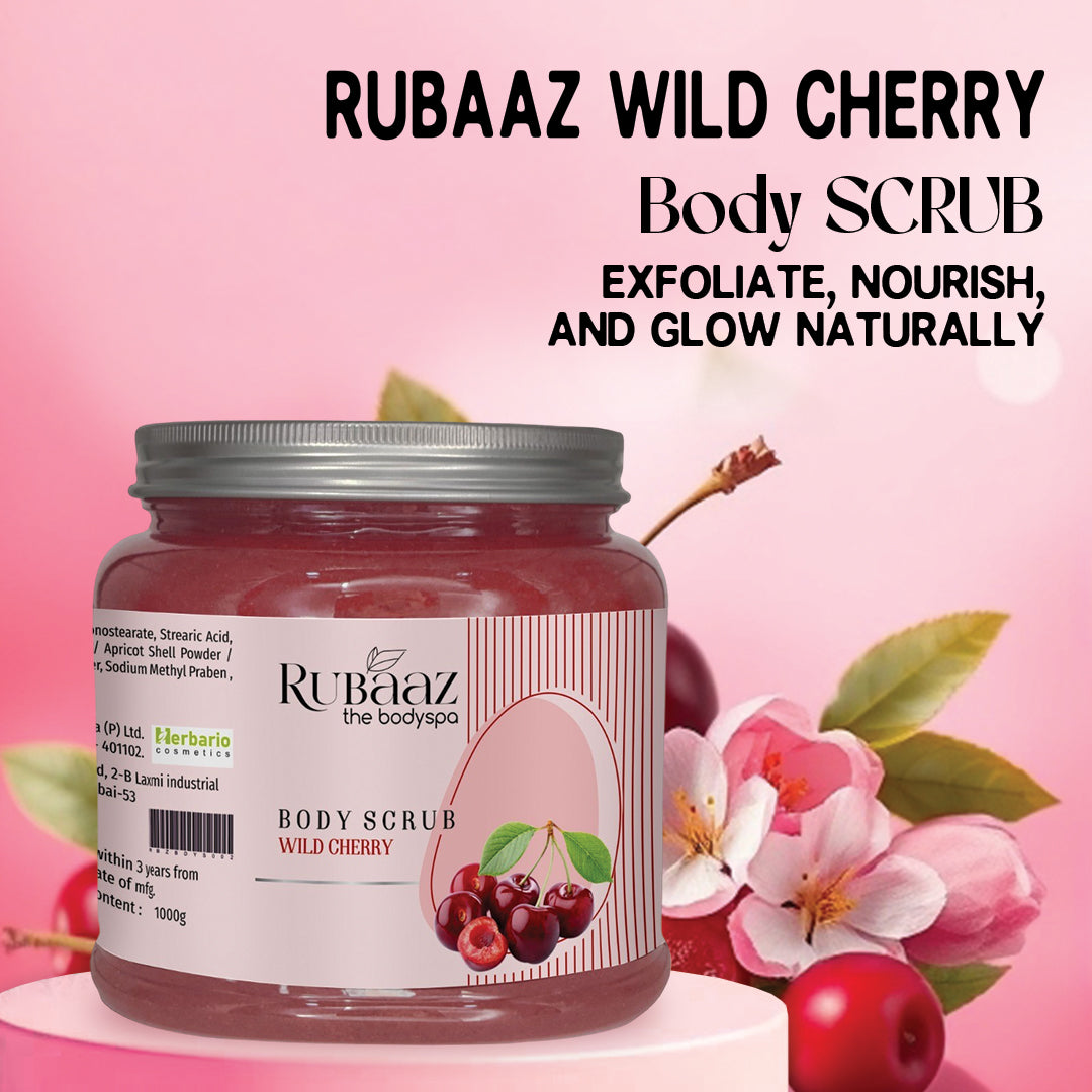 Rubaaz Wild Cherry Body Massage Scrub 1Kg